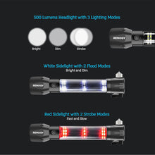 Load image into Gallery viewer, E.LUMEN 500 Multi-functional Flashlight 3 pieces