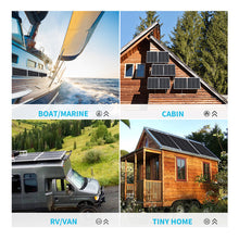 Load image into Gallery viewer, 30 Watt 12 Volt Monocrystalline Solar Panel (New Edition)