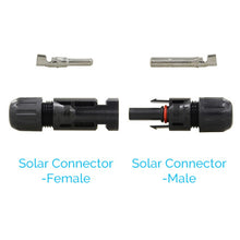 Load image into Gallery viewer, Solar Connectors for Solar Panels 5 Pairs Male & Female