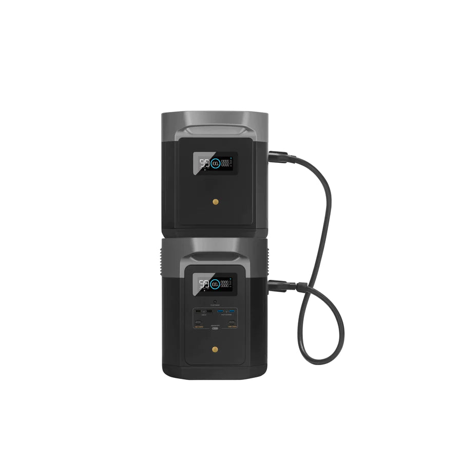EcoFlow Delta 2 Portable Power Station + Delta Max Smart Extra Battery