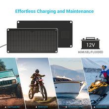 Load image into Gallery viewer, 10W Solar Battery Charger and Maintainer