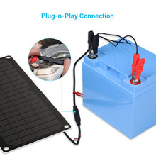 Load image into Gallery viewer, 10W Solar Battery Charger and Maintainer