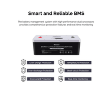 Load image into Gallery viewer, Renogy 48V 50Ah Smart Lithium Iron Phosphate Battery | LiFePO4 | 2.4kWh
