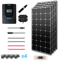 Load image into Gallery viewer, Renogy Premium 400 Watt 12 Volt Complete Solar Kit w/ MPPT