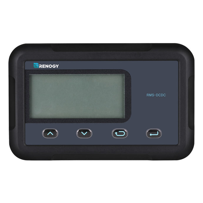 Monitoring Screen for DC-DC MPPT Battery Charger Series