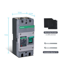 Load image into Gallery viewer, 160A 2P DC Molded Case Circuit Breaker