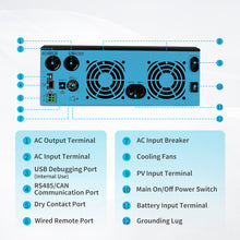 Load image into Gallery viewer, 48V 3500W Solar Inverter Charger