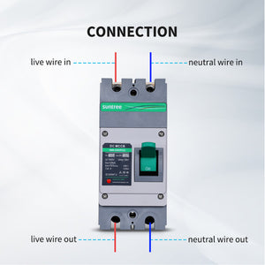 160A 2P DC Molded Case Circuit Breaker