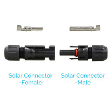 Load image into Gallery viewer, Solar Connectors for Solar Panels 5 Pairs Male &amp; Female