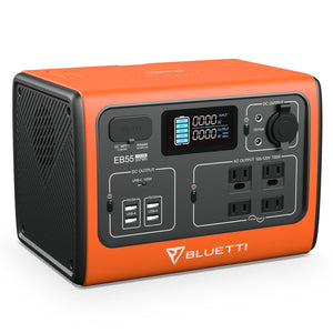 BLUETTI EB55 + 1*PV120 | 700 Watt Generator