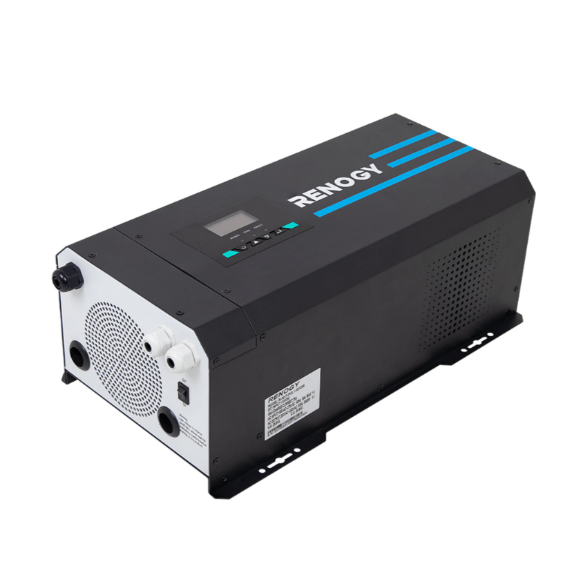 RENOGY 3000W 12V Pure Sine Wave Inverter Charger w/ LCD Display | R-INVT-PCL1-30111S