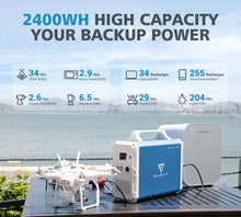 Load image into Gallery viewer, BLUETTI EB240 Portable Power Station | 1000W 2400Wh