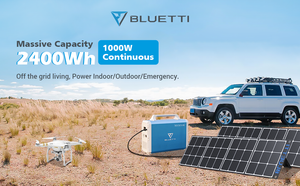 BLUETTI EB240 Portable Power Station | 1000W 2400Wh