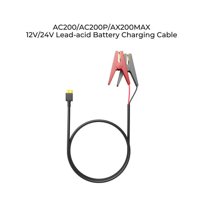BLUETTI 12v/24v Lead-acid Battery Charging Cable