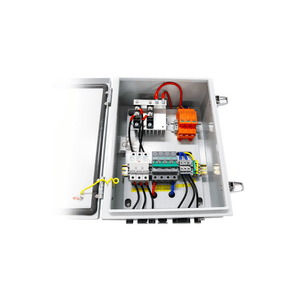 3-String Combiner Box for Solar Arrays / 63A 1000Vdc 3 Inputs 6KW – Fully Pre-wired | COM3IN60A