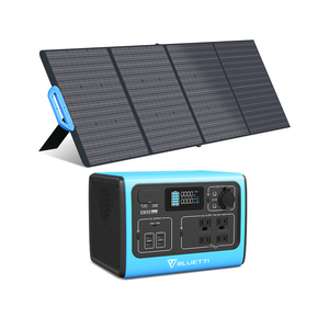 BLUETTI EB55 + 1*PV120 | 700 Watt Generator