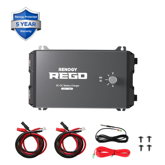 REGO 12V 60A DC-DC Battery Charger