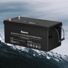 Load image into Gallery viewer, Renogy 12V 200Ah Lithium Iron Phosphate Battery w/ Bluetooth