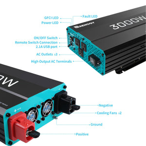 3000W 12V Pure Sine Wave Inverter