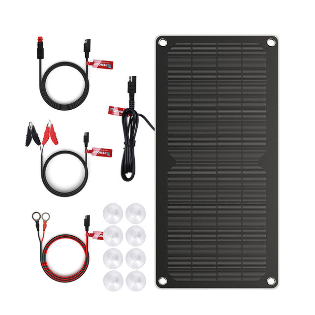 10W Solar Battery Charger and Maintainer