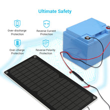 Load image into Gallery viewer, 10W Solar Battery Charger and Maintainer