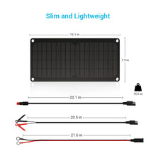 Load image into Gallery viewer, 10W Solar Battery Charger and Maintainer