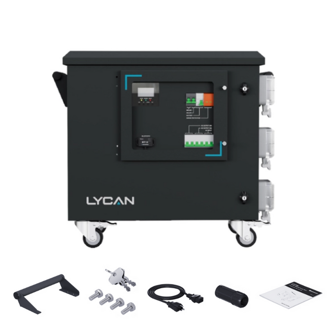 Renogy Lycan Power Box 5000 | 4,800wH / 3,500W Portable Power Station | 4,400W of Solar Input & Fully Expandable