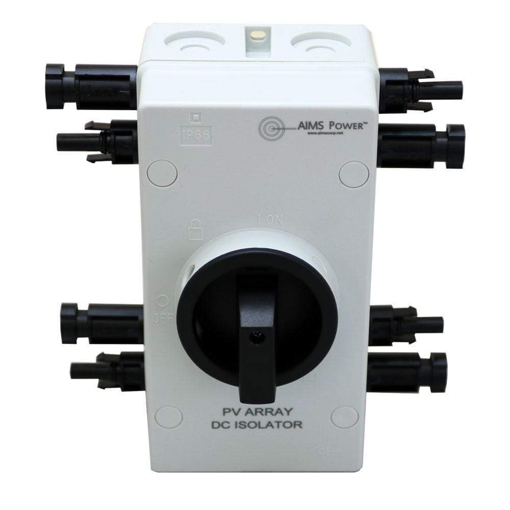 AIMS Power Solar PV DC Quick Disconnect Switch 1000V 64 Amps | DC1600V32A2IO