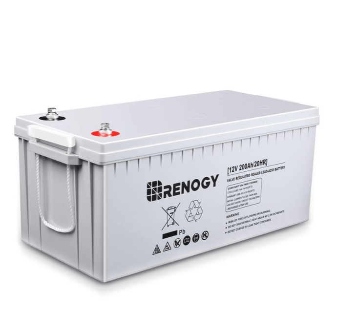 Renogy Deep Cycle AGM Battery 12 Volt 200Ah | RNG-BATT-AGM12-200