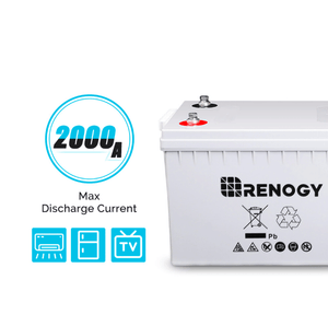 Renogy Deep Cycle AGM Battery 12 Volt 200Ah | RNG-BATT-AGM12-200