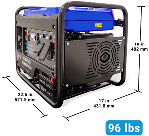 AIMS 3,800 Watt [Dual Fuel] Inverter Generator | Super Quiet, EPA compliant