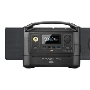 EcoFlow RIVER Max + 1x 110W Solar Panel