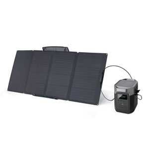 EcoFlow DELTA + 160W Solar Panel