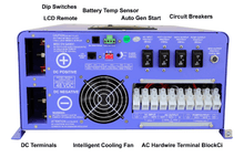 Load image into Gallery viewer, Off-Grid / Backup 8000 Watt 48V Pure Sine Inverter/Charger [Split Phase] 120/240V + + 48V 150Ah LiFePO4 Battery (7.2KwH)