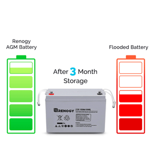 Renogy Deep Cycle AGM Battery 12 Volt 100Ah | RNG-BATT-AGM12-100